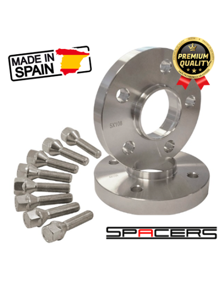 Separadores doble centraje en 4 y 5 tornillos