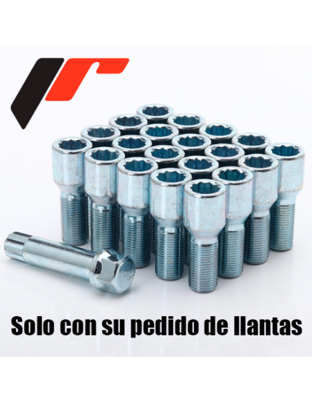 Kit Tornilleria / Tuerca  para llantas Japan Racing (SOLO COMPRA CON LLANTAS)