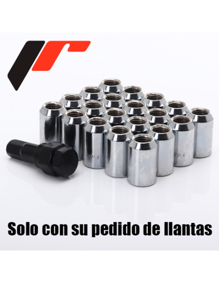 Kit Tornilleria / Tuerca  para llantas Japan Racing (SOLO COMPRA CON LLANTAS)