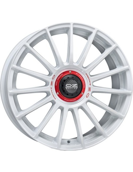 Llanta para coche OZ Superturismo Evoluzione WRC blanca