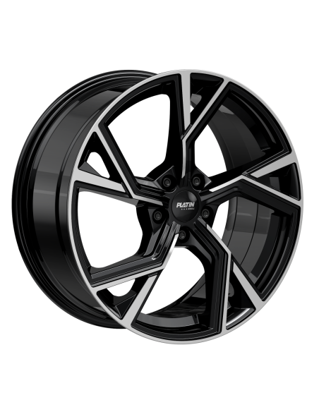 Llanta para coche Platin P100 negro pulido