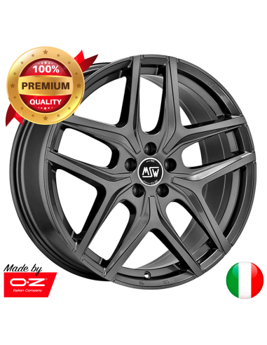 Llanta para coche MSW 40 Gunmetal Brillo