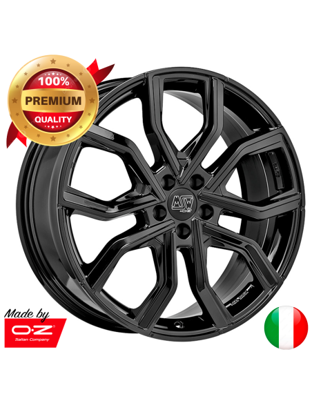 Llanta para coche MSW 41 Negro Brillo