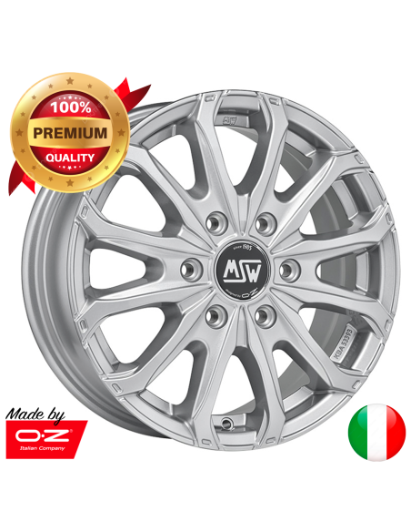 Llanta para Furgoneta MSW 48 VAN 6H Plata