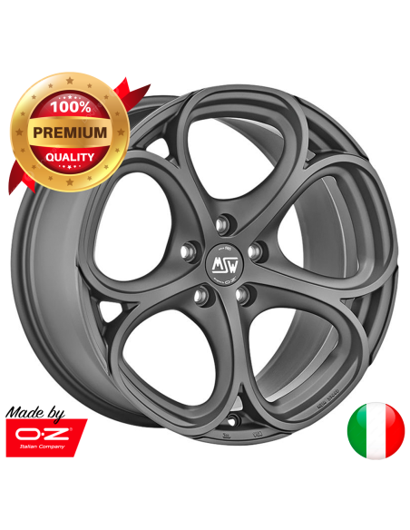Llanta para coche MSW 82  Gunmetal Mate