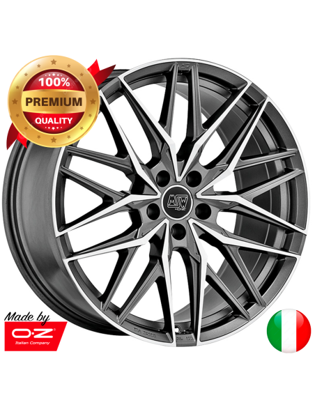 Llanta para coche 50/5 Gunmetal Pulido