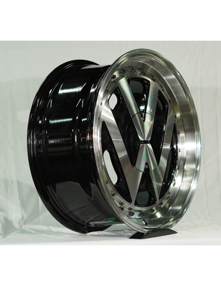 juego de 4 llantas 17X7.5	et 30	4*100	57,1	BMF+BLACK RIVETS