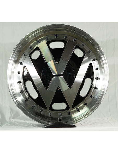 juego de 4 llantas 17X7.5	et 30	4*100	57,1	BMF+BLACK RIVETS