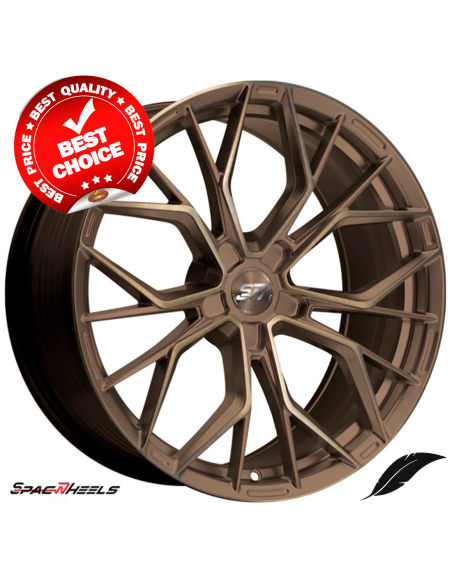 Llanta para coche SPAC PW33 - Dual Bronze - Flowforming