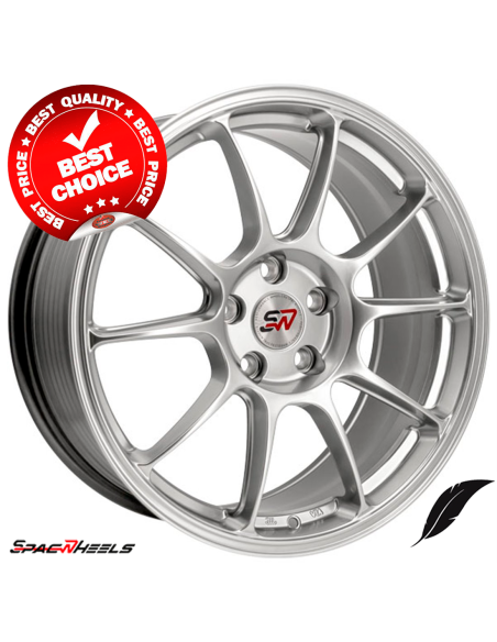 Llanta para coche Spac Sw44 flowform Plata