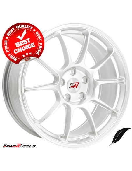Llanta para coche Spac Sw44 flowform blanca