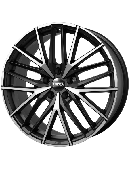Llantas para coche CMS C36 Negro pulido.