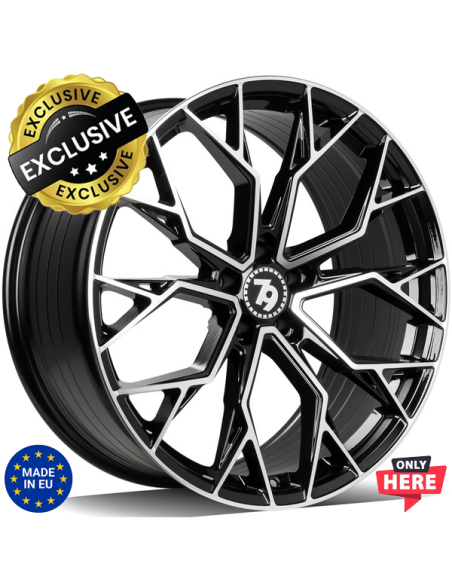 Llantas para coche Seventy9 SCF-H Negro pulido