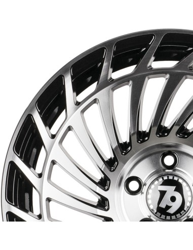 Llantas para coche Seventy9 SCF-K negro pulido