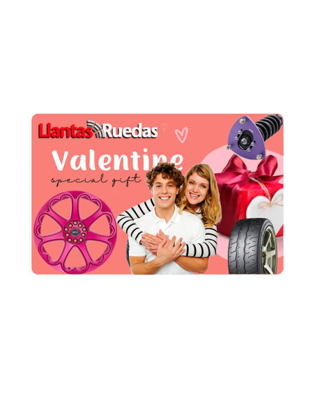Tarjeta regalo San Valentin by Llantas y Ruedas