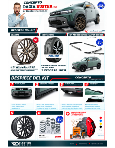 Concepto DACIA DUSTER Mk3 by Llantasyruedas
