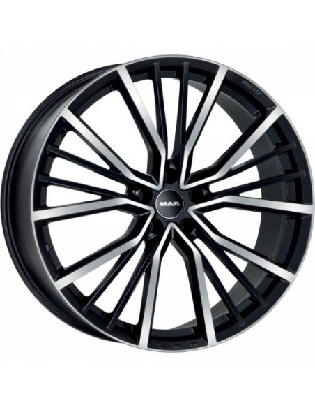 Llanta para coche Mak Union Black/Polished