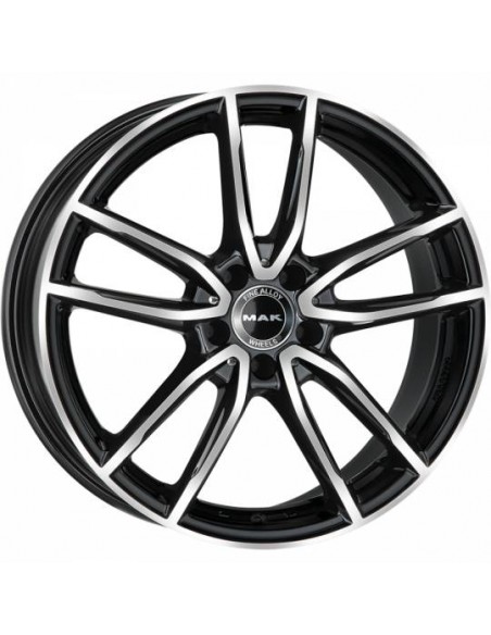 Llanta para coche Mak EVO Black Polished