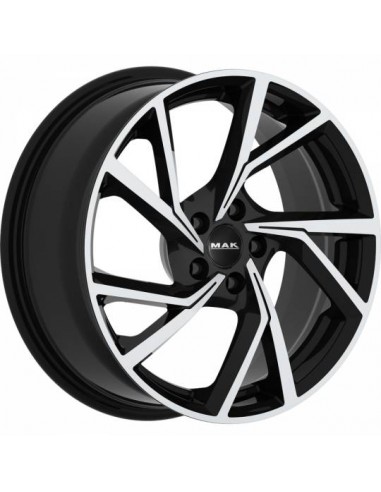 Llanta para coche Mak Kassel Black Polished