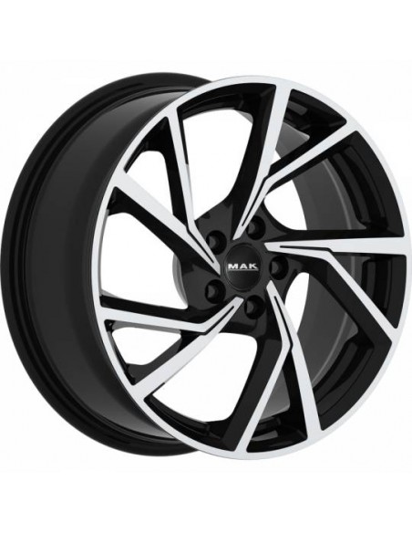 Llanta para coche Mak Kassel Black Polished
