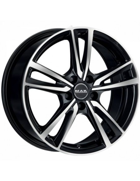 Llanta para coche Mak Icona Black Polished