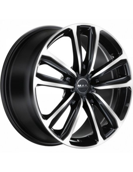 Llanta para coche Mak Magma Black Polished