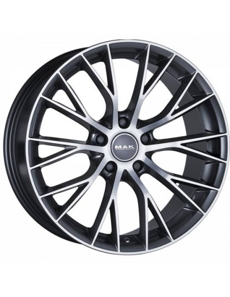 Llanta para coche Mak Munchen Gunmetal Polished