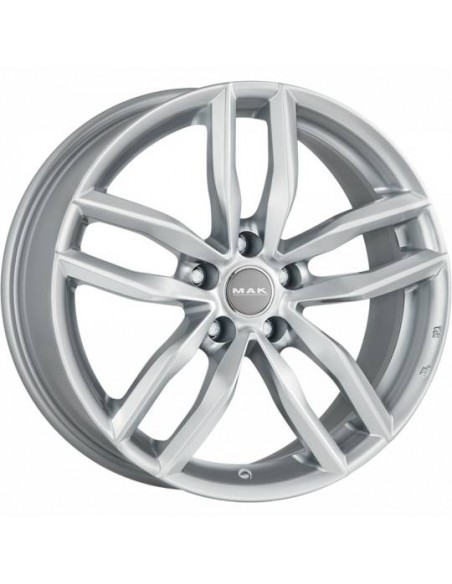 Llanta para coche Mak Sarthe Silver