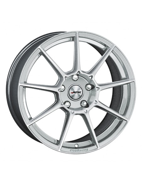 Llanta para coche Autec Clubracing Plateada