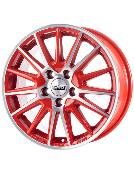 Llanta para coche CMS C23 Roja