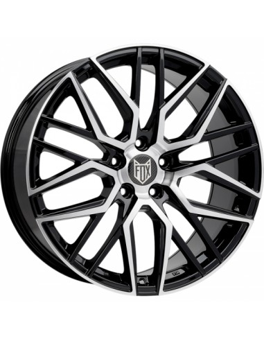 Llanta para coche Fox BMA negro pulido