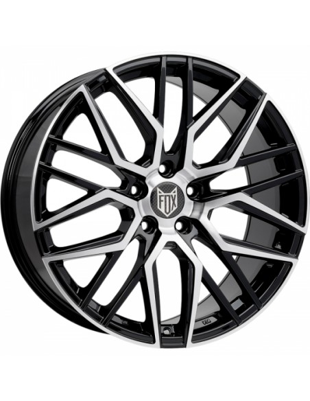 Llanta para coche Fox BMA negro pulido