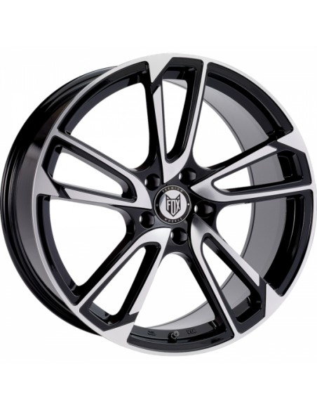 Llanta para coche Fox MZB negro pulido