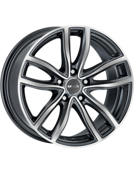 Llanta para coche Mak Fahr Gunmetal