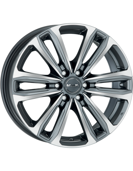 Llanta para coche Mak Safari 6 Gunmetal
