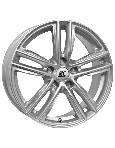 Llanta para coche Brock RC27 Crystal Silver