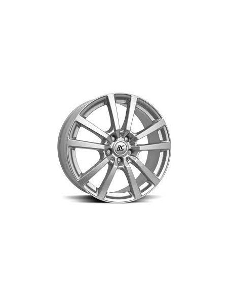 Llanta para coche Brock RC25 Crystal Silver