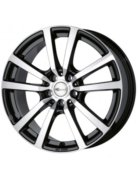 Llanta para coche Brock RC25 Black Pulished