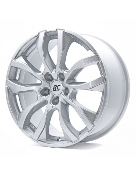 Llanta para coche Brock RC23 Crystal Silver