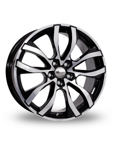 Llanta para coche Brock RC23 Black Pulished