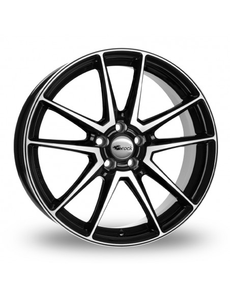 Llanta para coche Brock RC22 Black Pulished