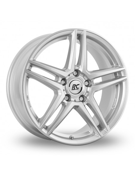Llanta para coche Brock RC17 Crystal Silver