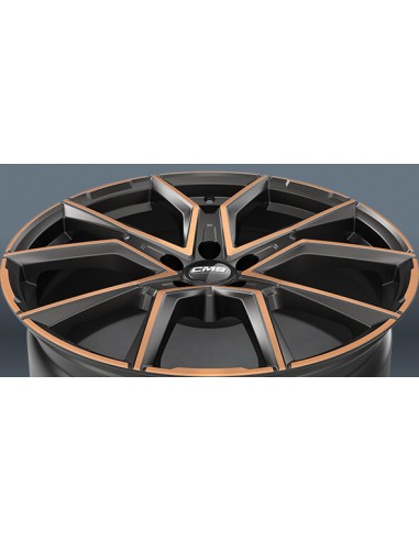 Llanta para coche CMS C33 Cobre diamante