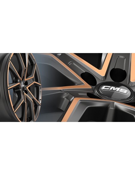 Llanta para coche CMS C33 Cobre diamante