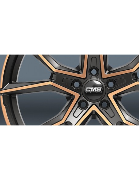 Llanta para coche CMS C33 Cobre diamante