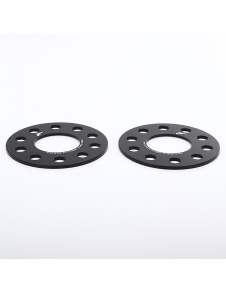 Separadores Japan Racing negros en 3 mm