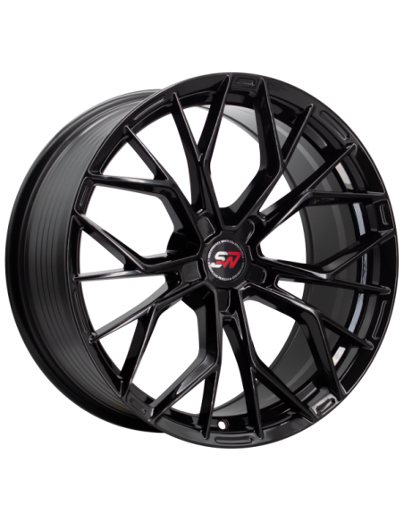 Llanta para coche SPAC PW33 - Glossy Black - Flowforming