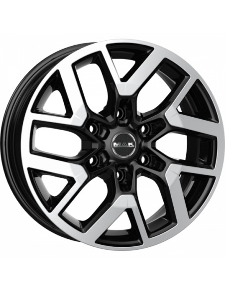 Llanta para 4x4 Mak Gravel Negro pulido.
