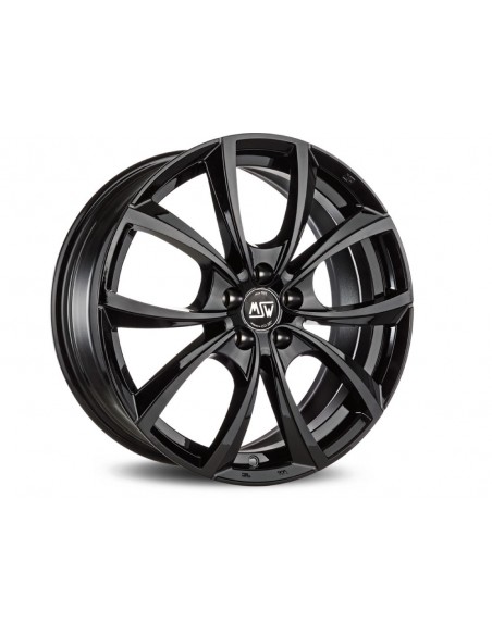 Llanta para coche MSW 27 Negro Brillo