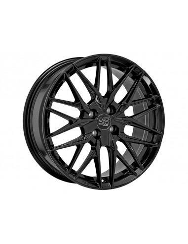 Llanta para coche MSW 50/4 Negro Brillo